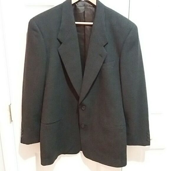 Giorgio Armani Wool Blend Sports Coat Sz 38 R